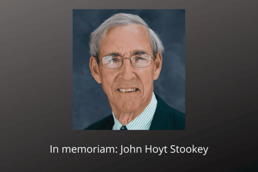 In memoriam John Hoyt Stookey 870 580 s c1